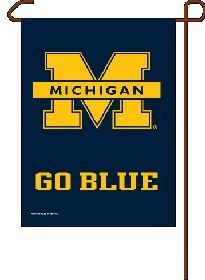 Michigan Wolverines 11x15 Garden Yard Wall Flag NCAA
