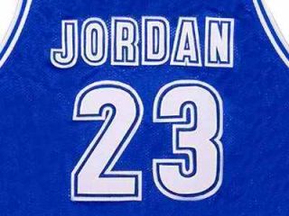 Michael Jordan McDonald All American Blue Jersey St New Any Size