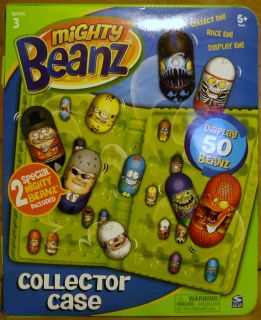 Mighty Beanz 2010 Series 3 Green Case Brand New with 2 Special Edition