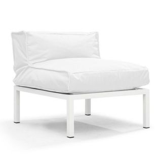 Copacabana Modern Outdoor Sofa Middle White from Brookstone