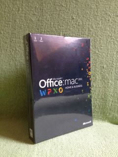 Microsoft Office Mac Home Business MultiPK 2011 English DVD W9F 00014