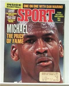 Michael Jordan The Price of Fame 1991 Sport Magazine