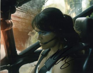Michelle Rodriguez Signed Avatar Close Up UACC Reg DL