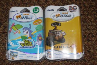 Smile Lot of 2 Brand New Motion Games Wall E Wild Waves New