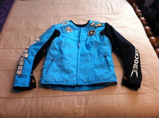 RARE Womens Michael Jordan Joe Rocket Textile Motorcycle Jacket (Size
