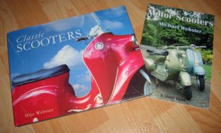 VESPA CLASSIC MOTOR SCOOTERS BOOK MOD SKINHEAD SCOOTERBOY MIKE WEBSTER