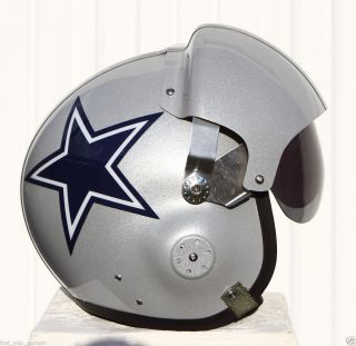 Cowboys Pilot Helmet Football Tony Romo USAF Jersey Miles Austin L XL