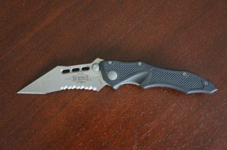 Microtech Vector manual serrated tactical folder knife 05 2002 New In