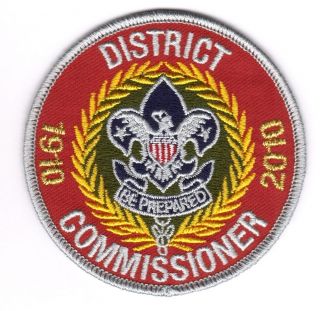Boy Cub Eagle Scout 2010 District Commissioner Patch Merit Badge