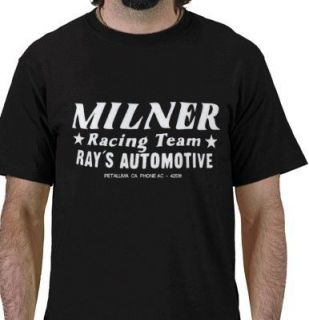 Milner Racing Team Automotive Mens Racing T Shirt M L XL XXL 2XL 2X