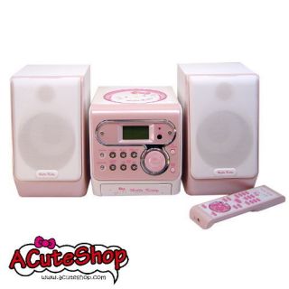 Hello Kitty  CD Player Micro Component Stereo