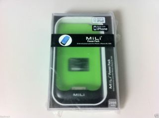 MiLi Power Pack HI C10 External Battery 2000 mAh iPhone 3G 3GS iPod