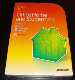 Microsoft Office 2010 Home and Student for 3 PC Retail