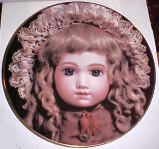 Mildred Seeley French Doll Plate Thuilliers Adrianna