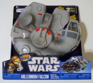 NEW Mighty Beanz Star Wars Millennium Falcon Collector Case Toys R Us