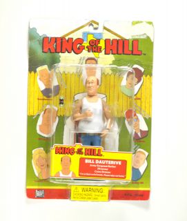 Mike Judge King of The Hill Action Figure Bill Dauterive