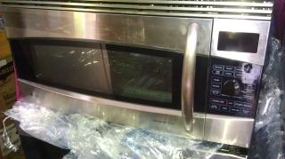 GE Profile OTR microwave/ convection oven Black Stainless steel
