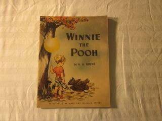 Winnie The Pooh Book by A A Milne © 1944 Illustrated by Mary Wallace