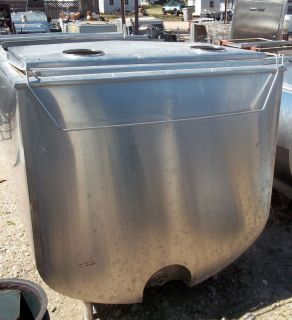 1000 Gallon Sunset MC1000PX 55A Stainless Steel Bulk Milk Tank