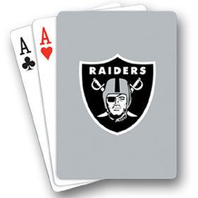 Playing Cards Team Logo Poker Deck Oakland Raiders NFL