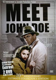 Meet John Doe DVD, 2010, 2 Disc Set, 70th Anniversary Ultimate