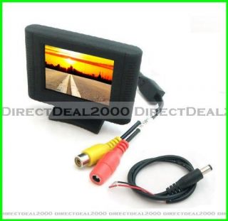 Security Mini 2 5 LCD Monitor Car Reverse Home Security