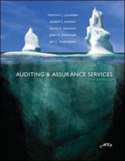 Auditing and Assurance Services with Aclcd by Louwers, Sinason, S