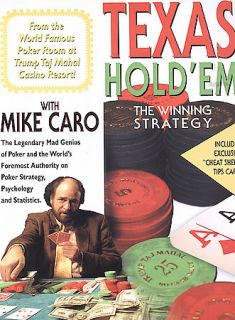 Strategies   Texas Holdem Poker with Mike Caro DVD, 2005