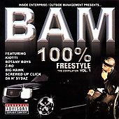 100 Freestyle, Vol 1 PA by Bam CD, May 2002, Inside Enterprise
