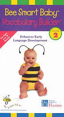 Bee Smart Baby Vocabulary Builder   Vol. 2 VHS, 2004, Spanish