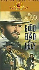 The Good, the Bad and the Ugly VHS, 1991, 2 Tape Set