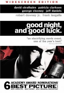 Good Night, And Good Luck DVD, 2006, Rental Ready