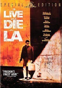 To Live and Die in LA Dark Blue DVD, 2006, 2 Disc Set, Side by Side