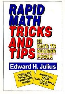 30 Days to Number Power by Edward H. Julius 1992, Paperback
