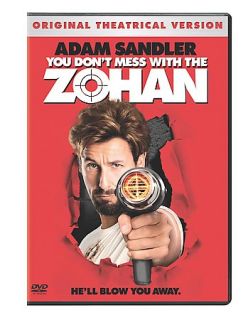 You Dont Mess With The Zohan DVD, 2008, Rated Single Disc Version