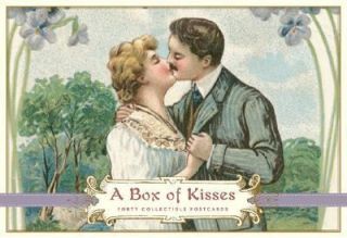 Box of Kisses Forty Collectible Postcards by Ellen Stern and Emily