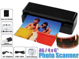 Multi Function al Digital A6 Photo & Film Scanner~NEW