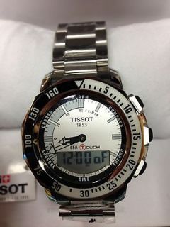 Tissot Mens Sea Touch Watch T026.420.11.03 1.01 Stainless Steel
