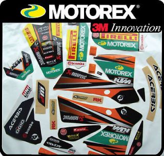GRAPHICS FOR KTM SX/SX F (2005 2006) & EXC/MXC (2005 2008
