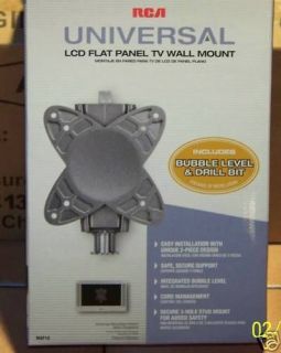 LCD TV WALL MOUNT   RCA/UNIVERSAL  13 TO 27   NEW