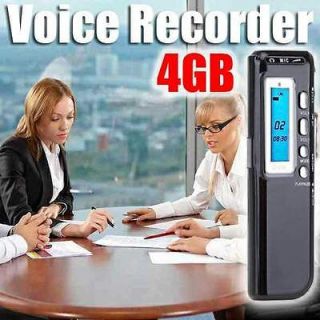 4GB USB Digital Spy Audio Voice Recorder Dictaphone Pen Flash Drive