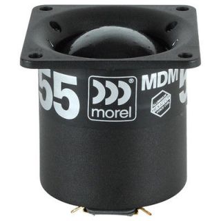 Morel MDM55 Soft Dome Midrange Speakers Pair New