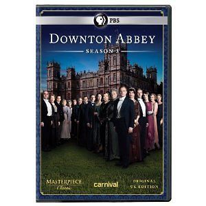 Downton Abbey Season 3 Sealed New 3 DVD Set PBS Masterpiece Classic