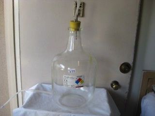 Kimax 5 gallon Aspirator bottle with Bottom Hose Outlet sidearm Lab