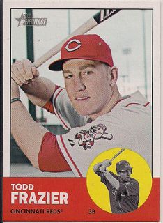 Newly listed 2012 Topps Heritage Todd Frazier #133