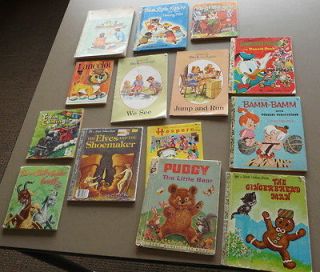 lot of 14 classic vintage Little Golden books