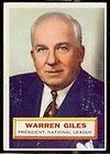 Spalding Official National League Baseball Warren Giles