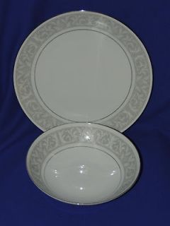 Imperial Whitney 9 Round Vegetable Bowl & 11 Round Chop Plate #5671