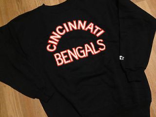 Vintage Deadstock Cincinnati Bengals Starter Crewneck Sweatshirt