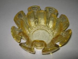 Viking art glass Finnish Crown bowl
